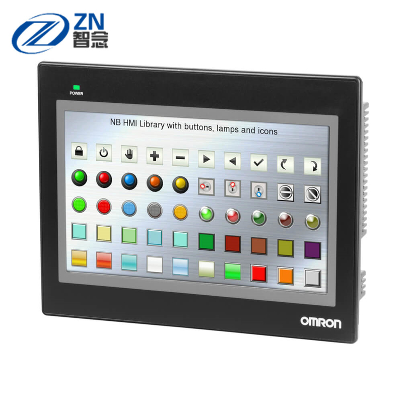 Série dos ethernet N.B. do anfitrião dos pixéis 24VDC USB do toque 800x480 TFT da exposição 10,1 de NB10W-TW01B HMI de”