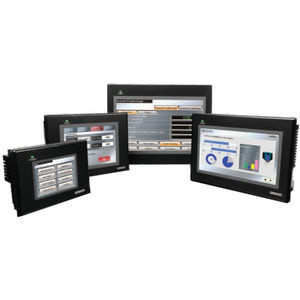 As séries 8,4 de NS8-TV00-V2 NS8 no tela táctil HMI do LCD indicam TFT 256 cores 24 VDC