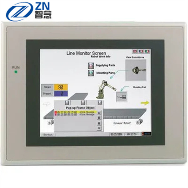 NS8-TV00-V2 Omron relação de máquina humana do tela táctil da cor da moldura do marfim de 8,4 polegadas