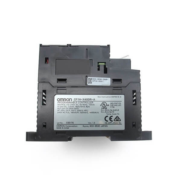 PLC CP1H DA C.A. PICOSEGUNDO DO PROCESSADOR CENTRAL 24DI 16DO REL DO I/O DE CP1H-X40DR-A OMRON 40