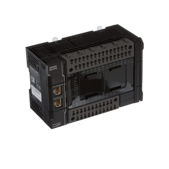 Processador central de NX1P2-1140DT1 Omron Sysmac NX1P com I/O do transistor de 40 Digitas (PNP) memória de 1,5 MB
