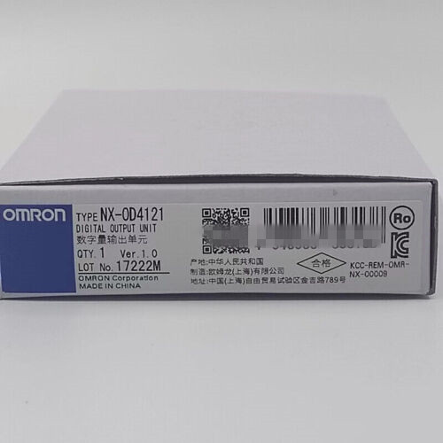 Unidade de saída digital PLC original NX-OD4121 para controle industrial do módulo controlador PLC