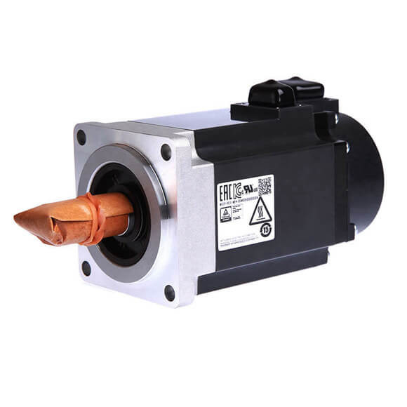 Servo motor giratório de servo motor 0.4kW Mitsubishi da C.A. HF-KN43J-S100