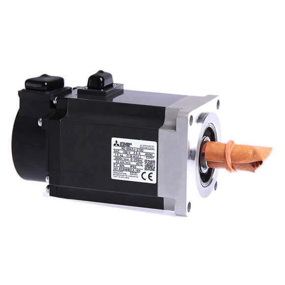 Servo motor giratório de servo motor 0.4kW Mitsubishi da C.A. HF-KN43J-S100