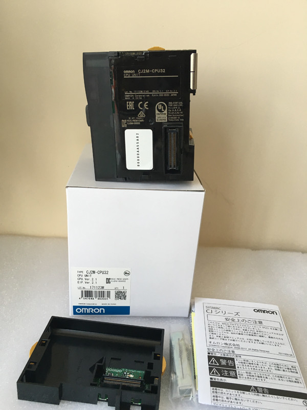 PLC Omron Sysmac CJ2M 16 NS USB EtherNet/IP RS-232C do processador central CJ2M-CPU35