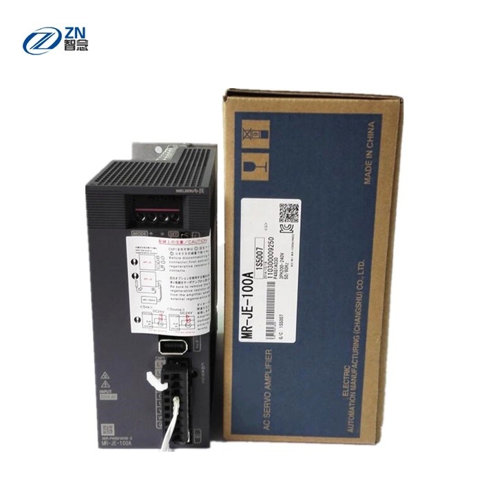 Fase servo original MR-JE-100A 200 da movimentação 3 do PLC MITSUBISHI - C.A. 240V
