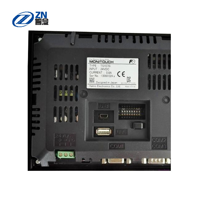 Cores de FUJI Hakko MONITOUCH TS1070 65536 da exposição da polegada HMI do PLC 7