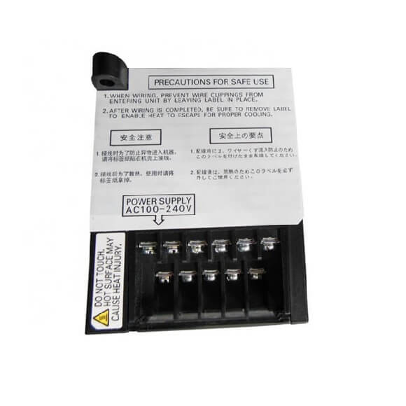 6 4 transistor entrado do PLC CP1E de Omron da saída que afunda a fonte de alimentação de CP1E-E10DT-D 24VDC
