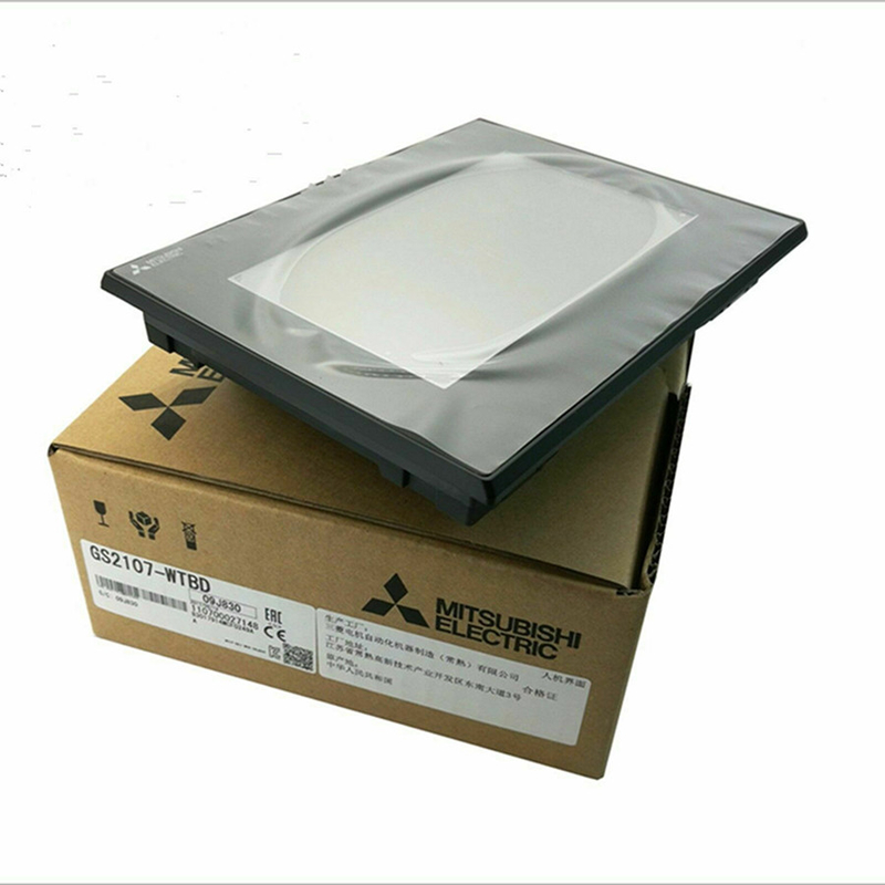 O tela táctil de GS2107-WTBD-N Mitsubishi HMI visualização 24V cores da C.C. 65536