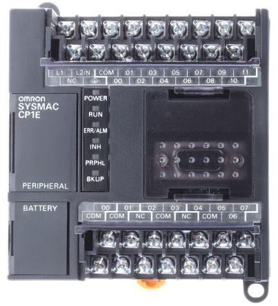 Módulo CP1E-N20DR-A RS232C USB 2,0 do processador central do PLC CP1E 2A de Omron da movimentação da C.C.