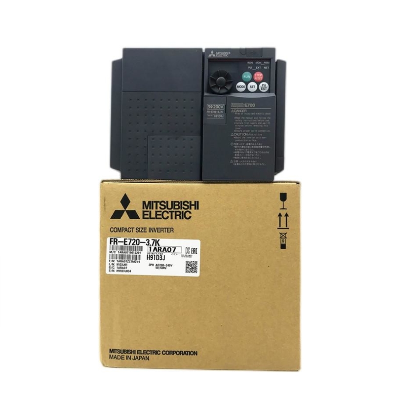 FR-E720 inversor Mitsubishi FREQROL-E700 FR-E720-3.7K da frequência de 3,7 quilowatts