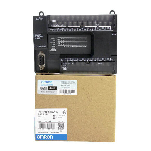 Trilho análogo do RUÍDO do módulo entrado de Omron da unidade de CP1E-N20DR-A A/D para a robótica