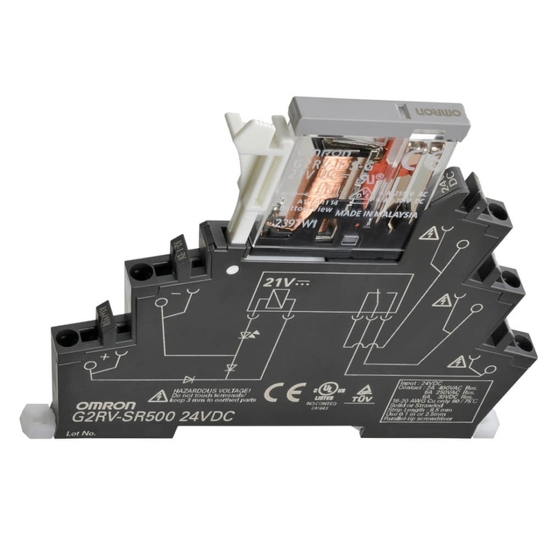C.A. G2RV-SR500 da C.C. 250V do soquete de relé 24V de 6A Omron para o G2 RA Relays