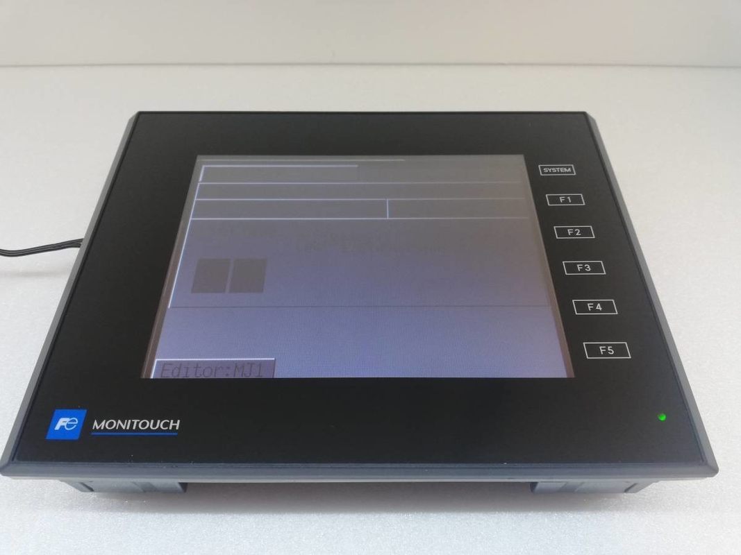 5,7 cor preta do nível 2 do tela táctil HMI FUJI Hakko TS2060I da polegada