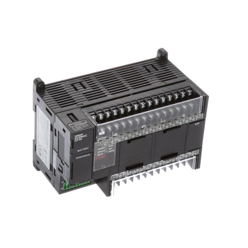 a C.C. 24V entrou o processador central 20K do PLC Omron CP1H-XA40DT-D pisa as palavras 32K