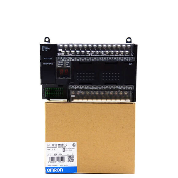 a C.C. 24V entrou o processador central 20K do PLC Omron CP1H-XA40DT-D pisa as palavras 32K