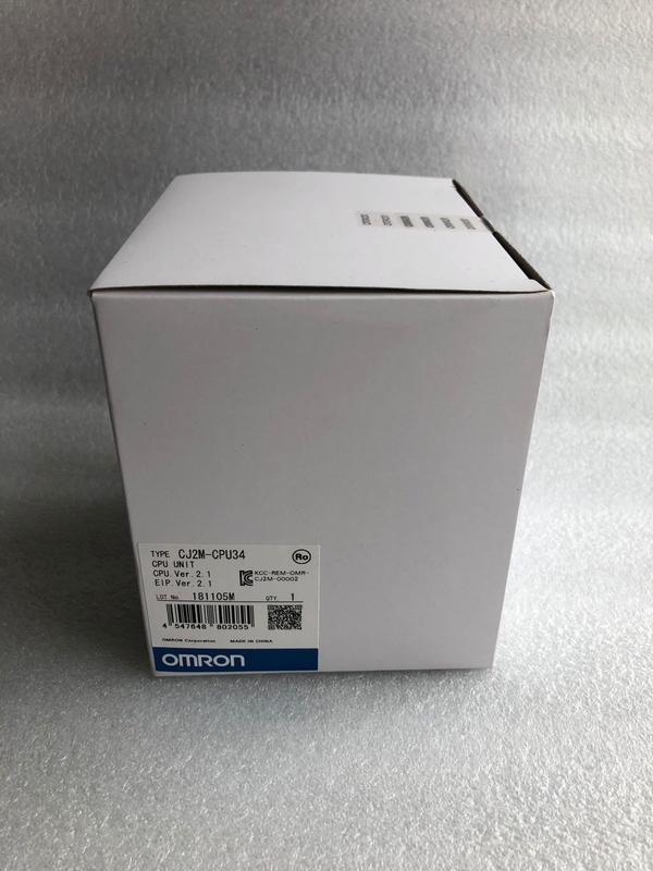 Original do PLC Omron CJ2M Module Black Color da automatização CJ2M-CPU14